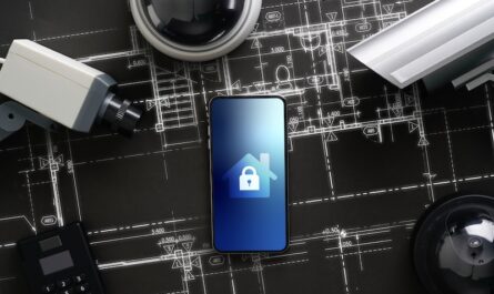 Säkerhetssystem, smarttelefon, övervakningskamera